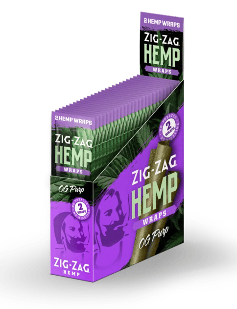 Zig Zag - OG Purp - Hemp Wraps - 2pk