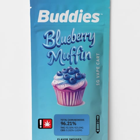 Blueberry Muffin 1G Flavored Cart (Buddies)
