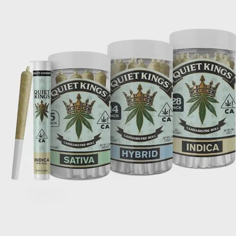 Quiet Kings | Dosi Crasher (H) | .5g x 5 Preroll Joints
