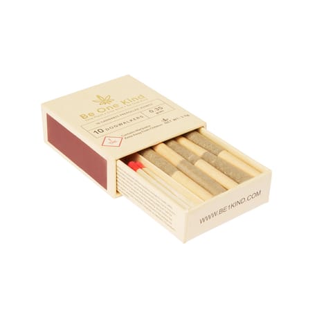 Be One Kind Dogwalkers Preroll 10 Pack | Grape Mist 3.5g Rec - | Preroll 10 Pack