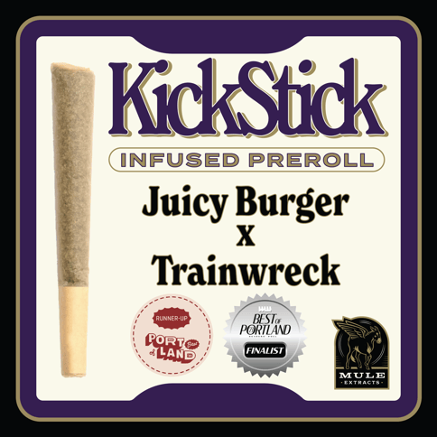 Mule - Juicy Burger x Trainwreck - 1g Infused Preroll