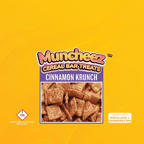 CINNAMON KRUNCH BAR - INFUSED CEREAL BAR - 100MG