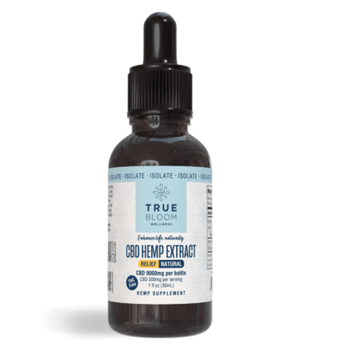 9000mg CBD Isolate Relief Tincture - 1oz - Regular