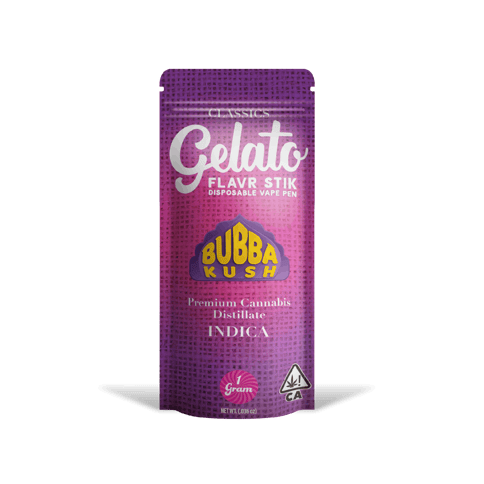 Bubba Kush Disposable Vape Pen 1g
