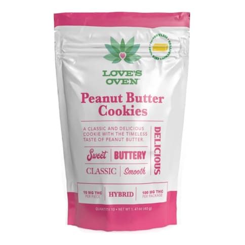Love's Oven Cookie | Peanut Butter Hybrid 100mg Rec