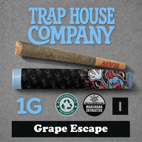 THC 1g Preroll - Grape Escape