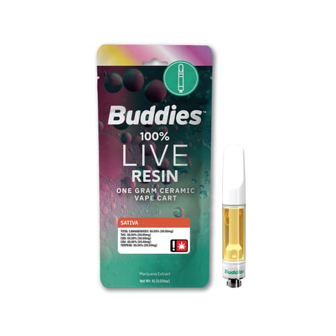 Buddies Live Resin Cartridge | Cvndylvnd 1g