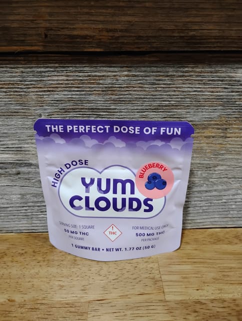 Yum Clouds Blueberry High Dose