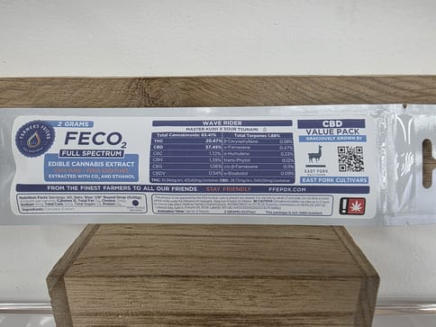 Farmer's Friend Extracts | Wave Rider 2:1 (CBD:THC) FECO | 2g