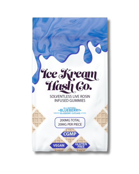 IKHCO | Blueberry Cupcake | Live Rosin Gummy | 200mg