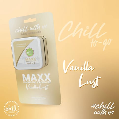 Vanilla Lust 1:1 THC:CBD Body Rub | Chill Medicated