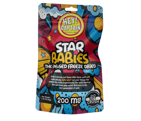 Hey Captain Freeze Dried Star Babies 200mg