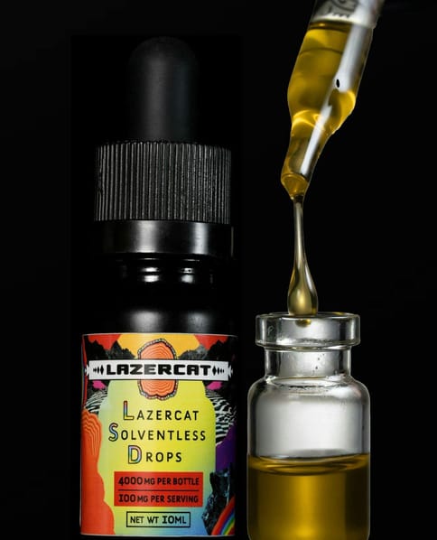 Lazercat Tahiti Lime Solventless Drops