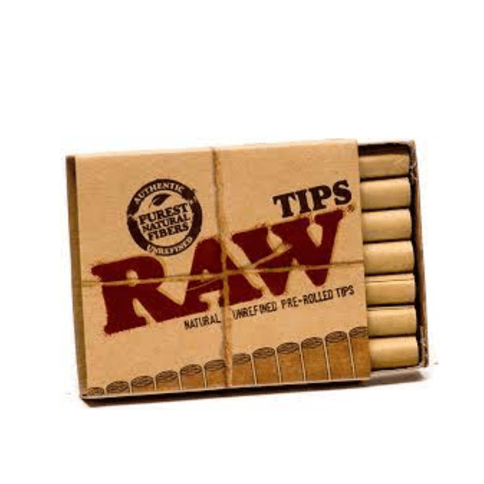 Raw Natural Unrefined Pre Rolled Tips 21 pcs