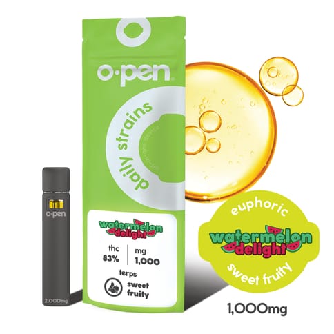 O.Pen Daily Strains All In One | Watermelon Delight 1g Rec