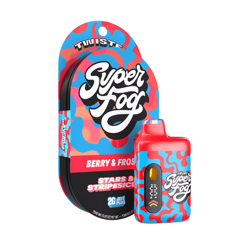 Mfused - Super Fog 2g AIO Vape - Stars & Stripesicles