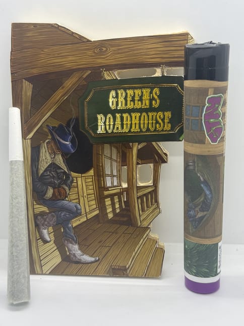Green's Roadhouse | Strawberry Passion Punch | 1g Infused Preroll