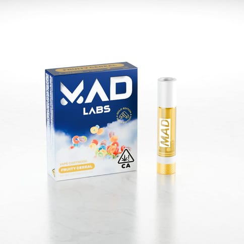 Mad Labs - Fruity Cereal - 1g Cartridge ( Gold Edition )