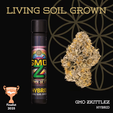 GMO Zkittles - Flower Of Life - Pre-Roll - Hybrid - 1G**