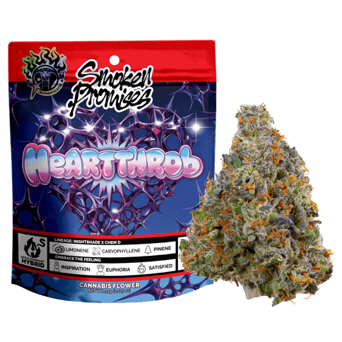 Smoken Promises | Heart Throb | Sativa-Hybrid | 3.5g | Bag