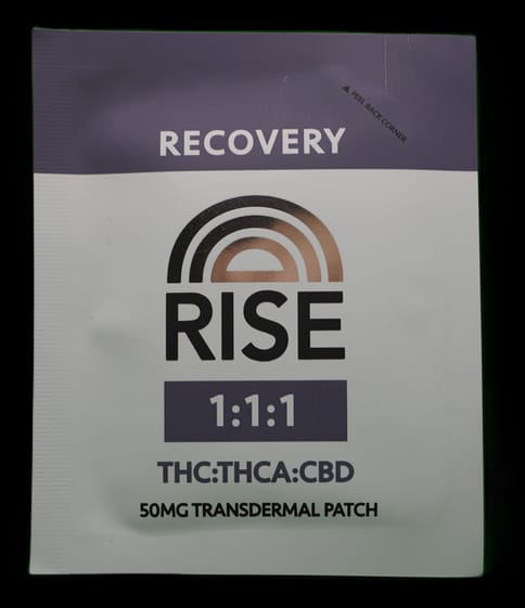 RISE - Transdermal Patch - 1:1:1 - 50mg