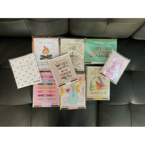 Kush Kards Greeting Card With Joint Holder