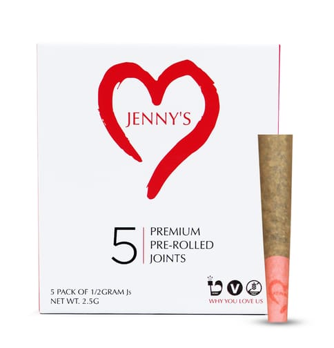 Jenny's | Pineapple Express | Prerolls | 5pk