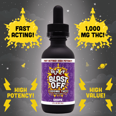 Buzzy - Boost Tincture 200mg - Grape