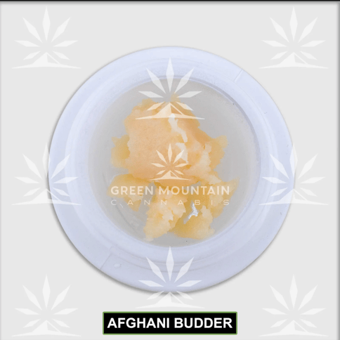 Green Mountain Cannabis - Afghani - 2G Budder