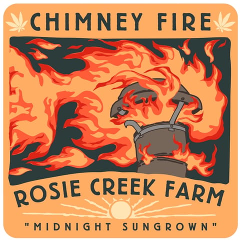 Chimney Fire (0.5g) Single by Rosie Creek Farm