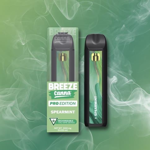 Spearmint 1g Disposable Breeze Pro