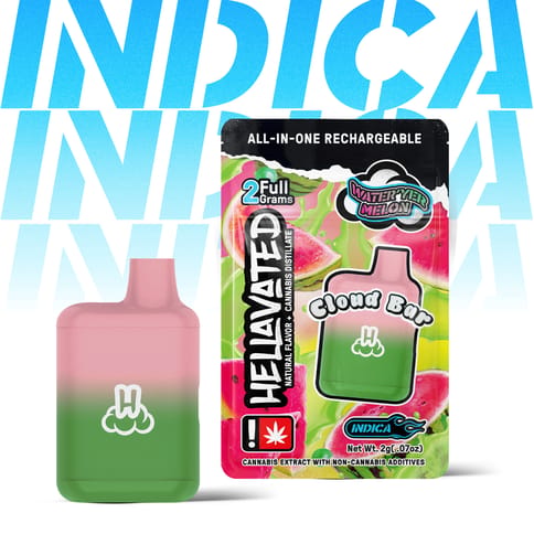Water Yer Melon 2G Cloud Bar Disposable (Hellavated)