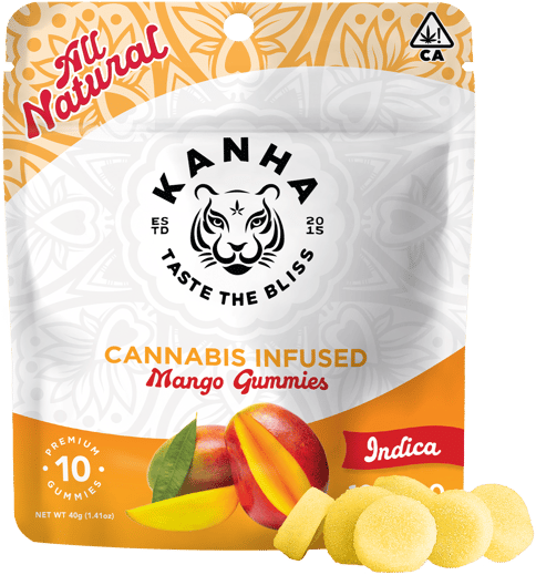 KB - KANHA - THC GUMMY - MANGO - 100MG
