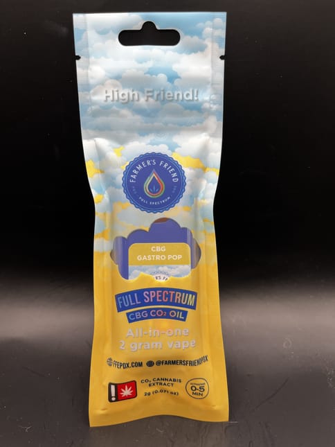 Farmer's Friend | Gastro Pop CBG-rich All-In-One Cartridge | 2g