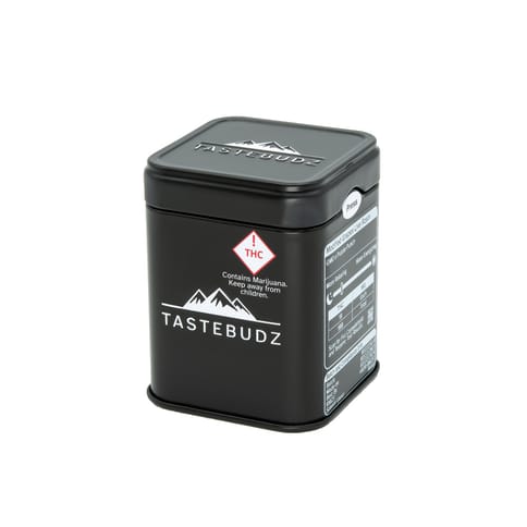 Tastebudz Live Label Rosin Gummies | Indica 100mg Rec