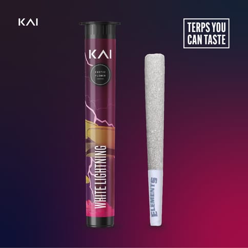 KAI - White Lightning - 1g Pre-Rolls
