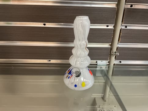 White Polka Dot Bong