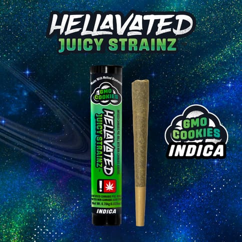 GMO Cookies Infused Preroll (Hellavated)