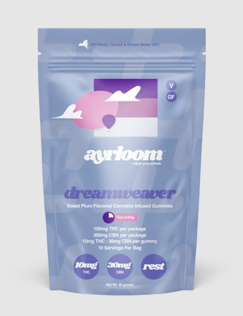 Ayrloom | Dreamweaver | 3:1 | 10MG THC : 30MG CBN 10 Pack