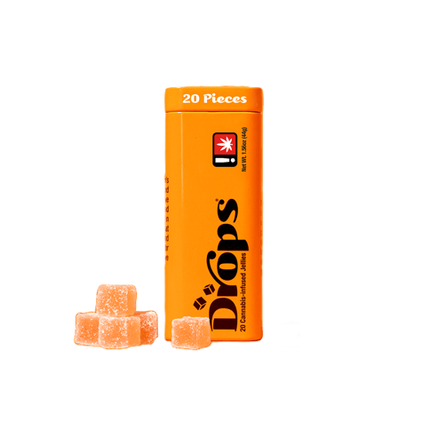 LIVE ROSIN GUMMIES | ORANGE | CREATIVE | INDICA DOMINANT | 100MG TOTAL | 20 PIECES