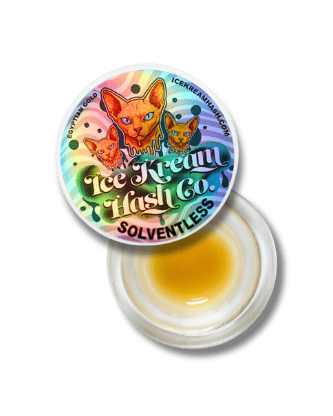 Egyptian Gold #5 1g Live Rosin | Ice Kream Hash Co