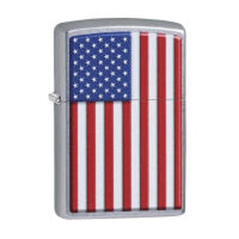 Zippo | Chrome Lighter (American Flag)