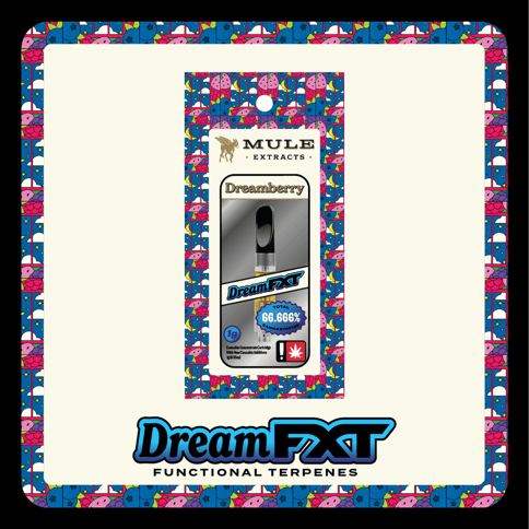 Dreamberry FXT 1G Flavored Cartridge (Mule)