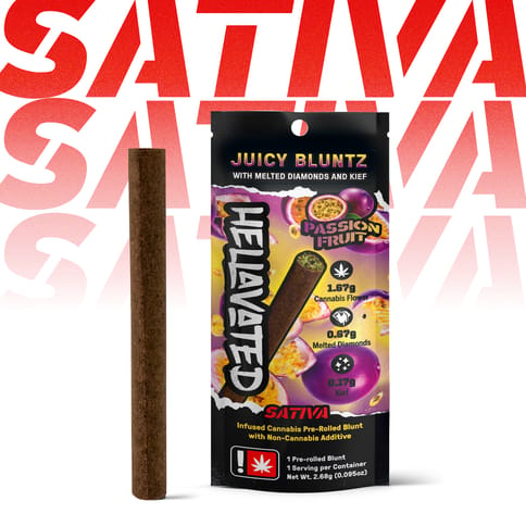 Hellavated Juicy Bluntz | Passion Fruit 2.68g