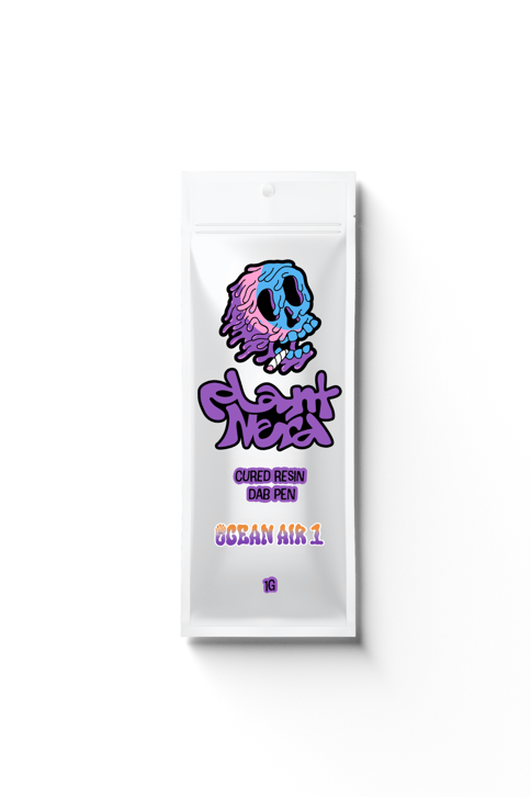 Plant Nerd - 1g Cured Resin Disposable - Ocean Air