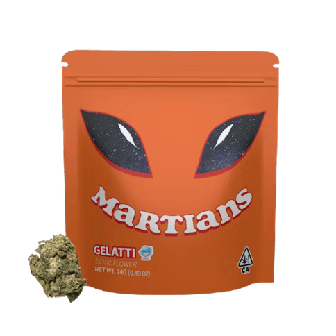 MARTIANS - SUNGROWN FLOWER - GELATTI - 14G