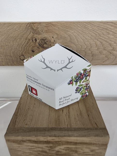 WYLD | 100MG | Huckleberry (Hybrid) Gummies 10pk