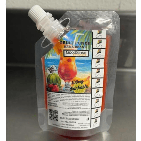 Fruit Punch (100mg) Mini Dank Drank by GoodSinse