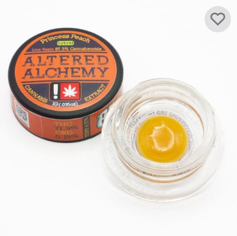Altered Alchemy | Princess Peach | 1G | Live Resin | Extract