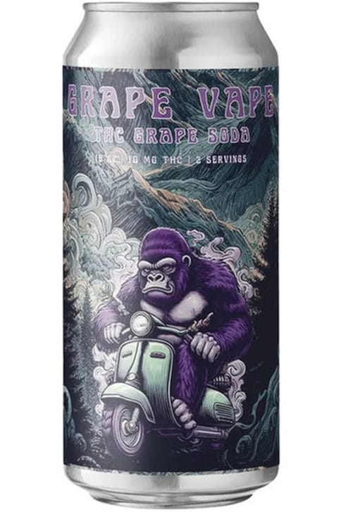 Falling Knife Seltzer - Grape Vape